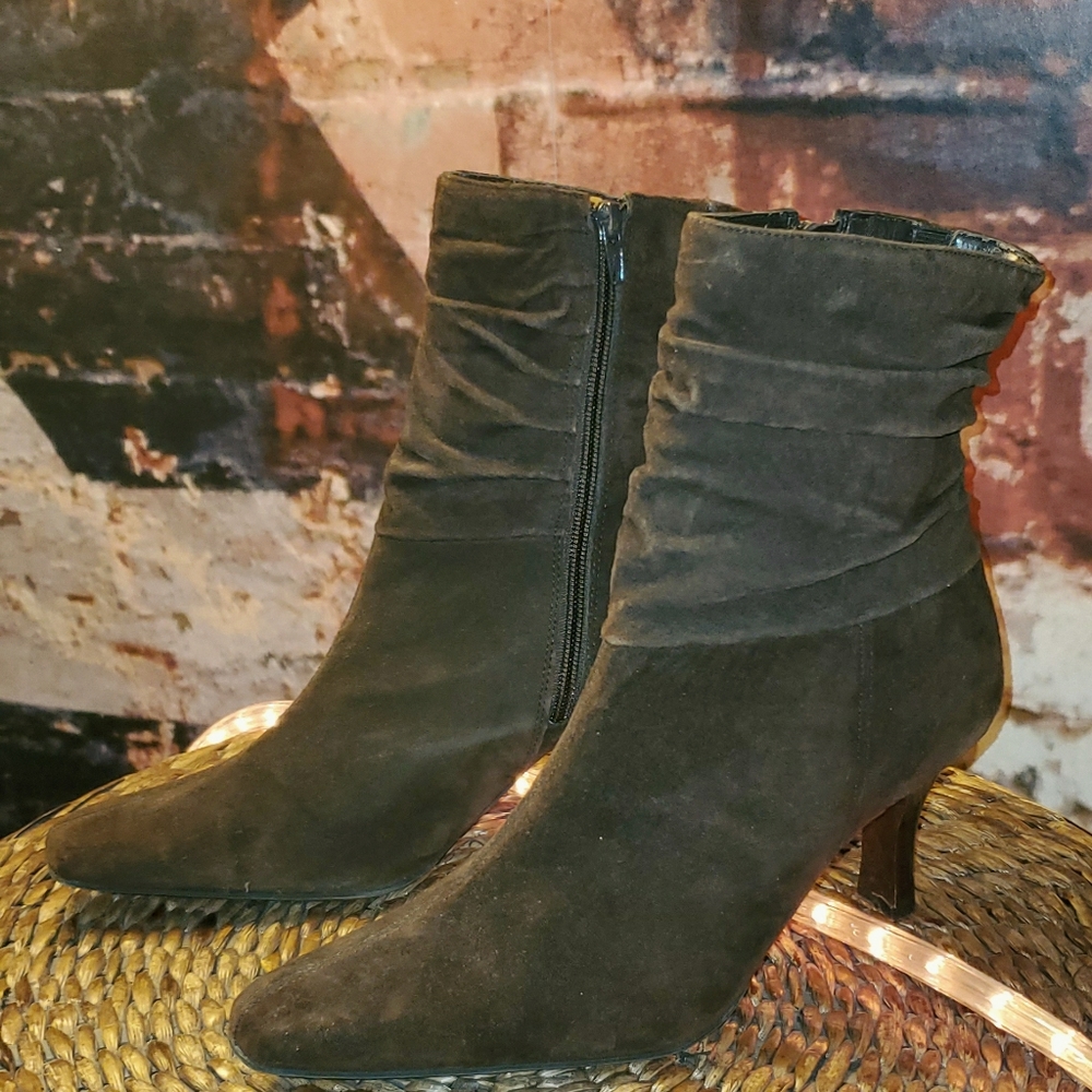 Brown Leather Dress Boots